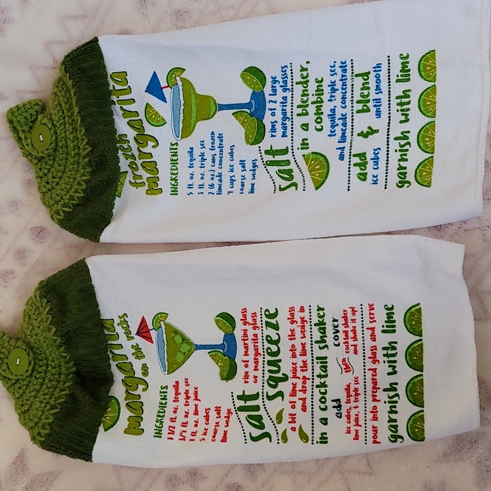 Margarita Crochet Kitchen Towels